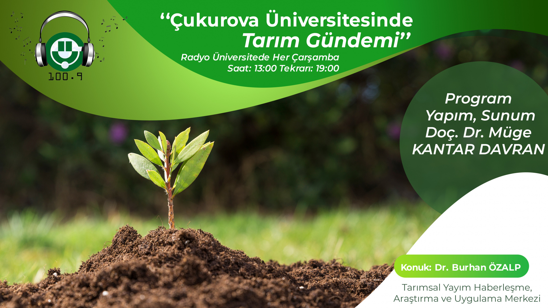 Çukurova Üniversite'de Tarım Gündemi